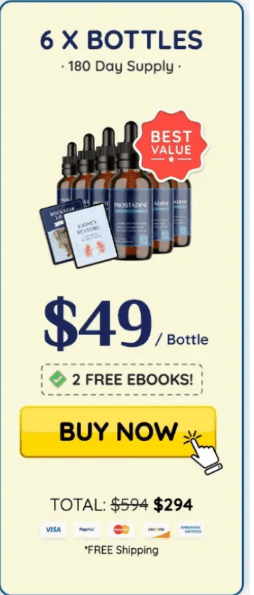 Prostadine 6 bottle